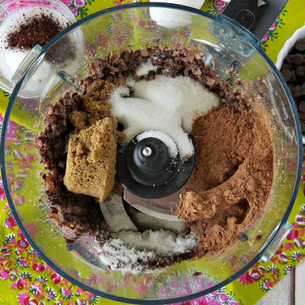 Flourless Dark Chocolate Brownies