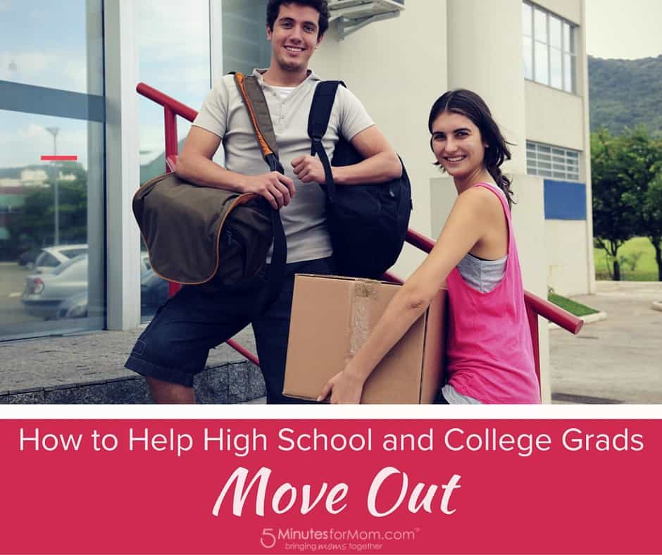 How to help high school and college grads move out