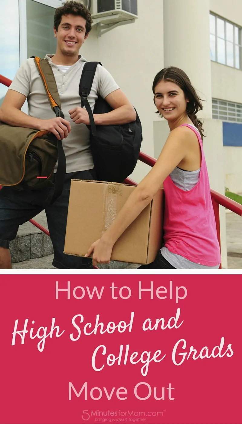 How to help high school and college grads move out