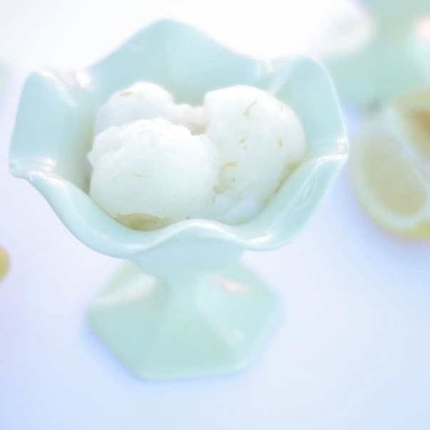 Lemon Sorbet