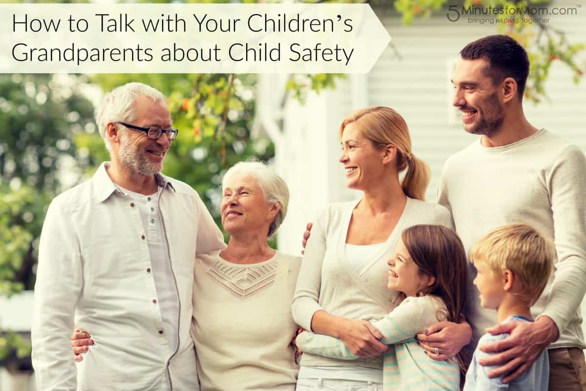 How to talk with grandparents about child safety