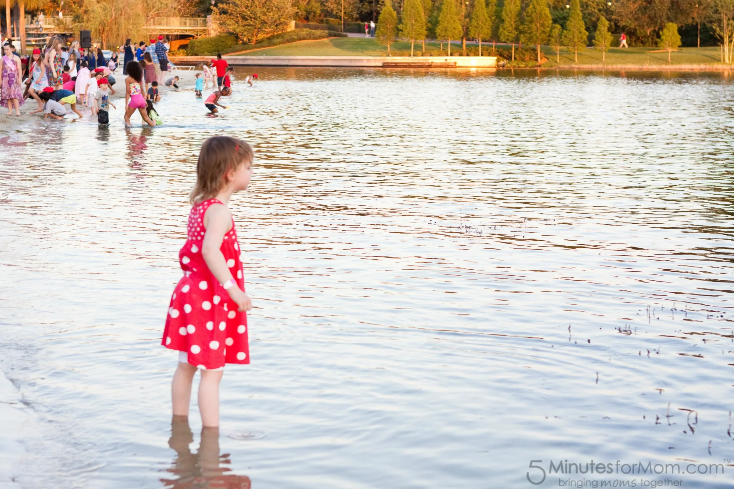 Disney World Lagoon - 5 Minutes for Mom