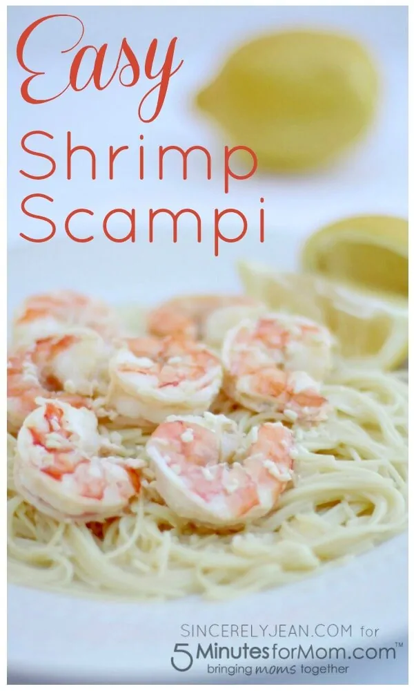 Easy Shrimp Scampi Pinterest