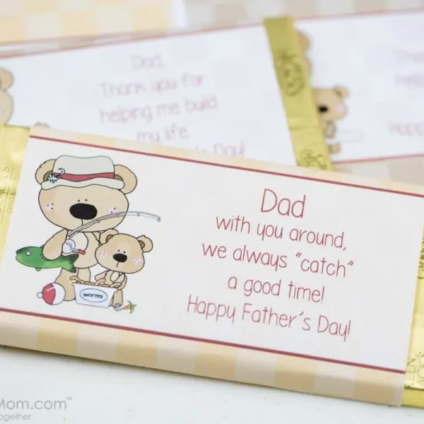 Father’s Day Candy Bar Wrapper – Free Printable