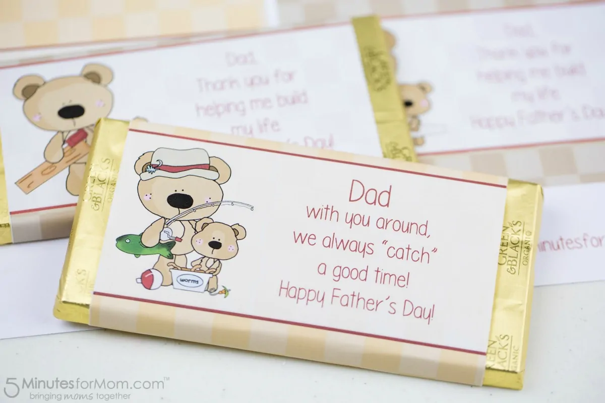 Fathers Day Candy Bar Printable - Good Time