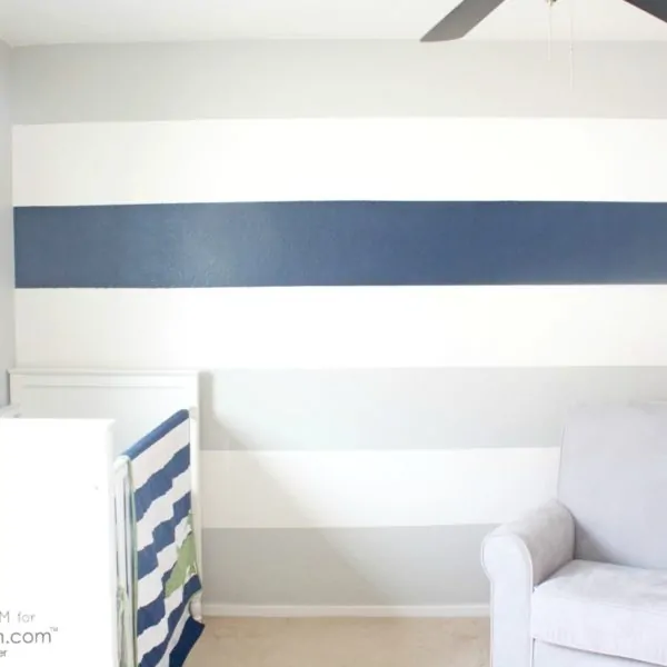 How To Paint Stripes on a Wall