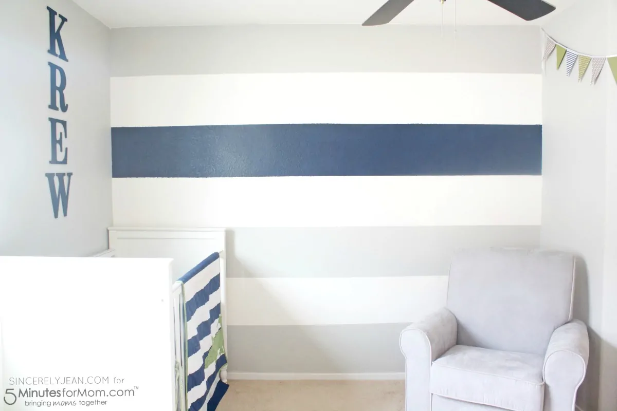 How to Paint Stripes 