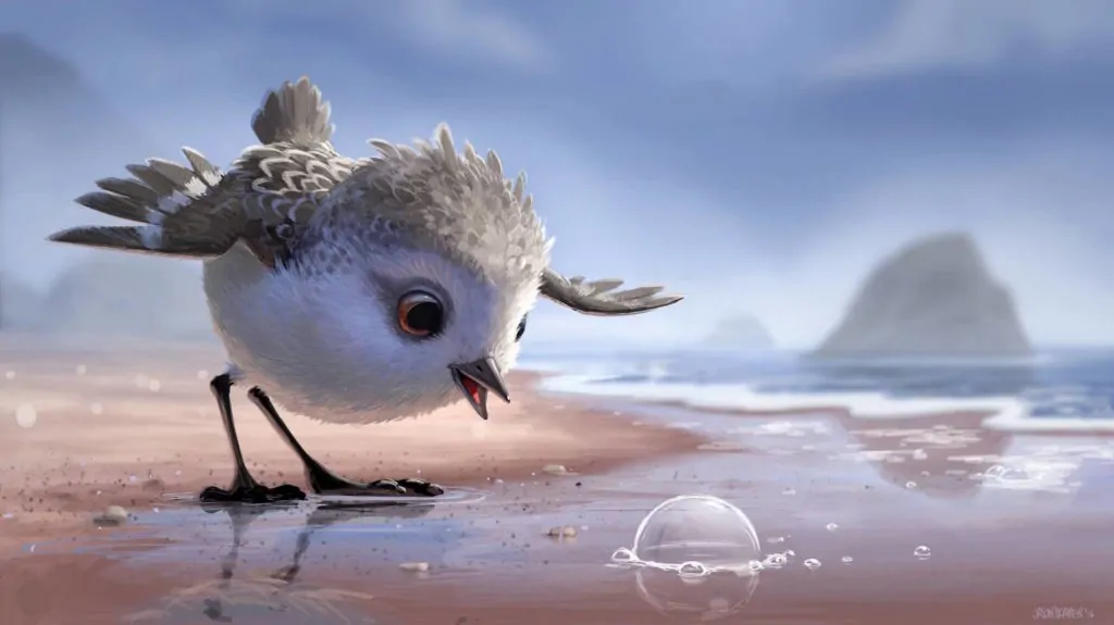 Piper Bubble - Pixar Animation Short - "Piper"