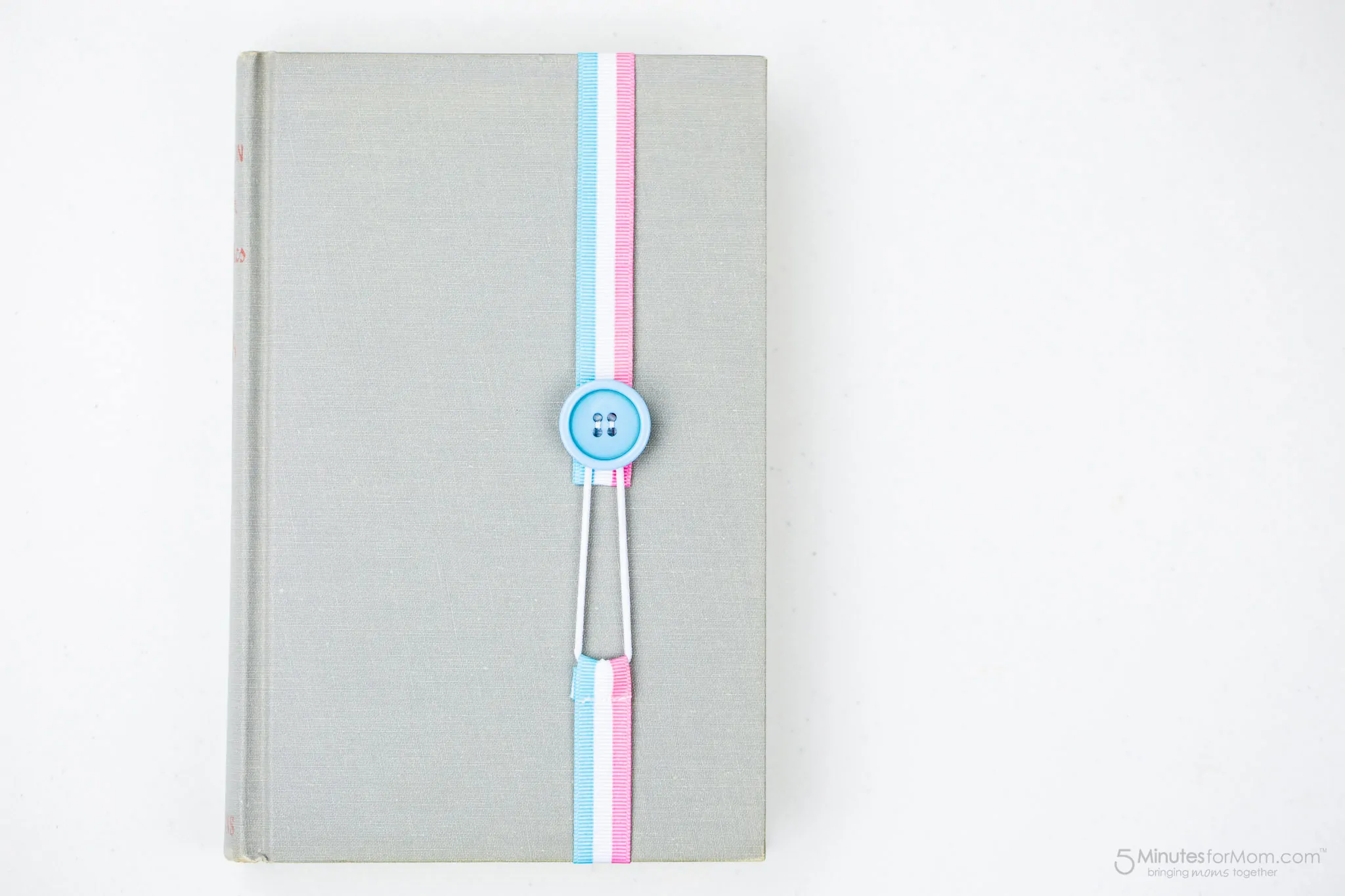 Ribbon Bookmark DIY Tutorial - 5 Minutes for Mom