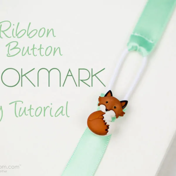 Ribbon Bookmark DIY Tutorial