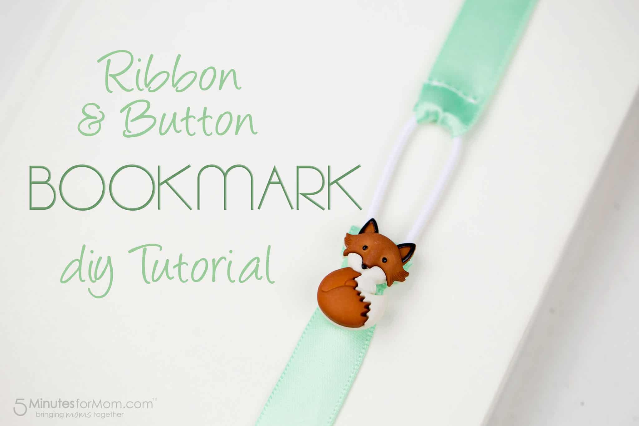 Easy Ribbon Bookmarks - Intelligent Domestications