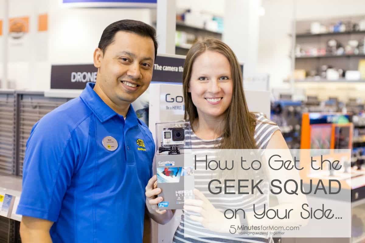 The Geek Squad at Best Buy 5 Minutes for Mom