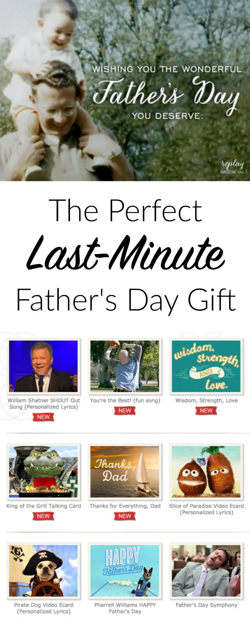 The Perfect Last-Minute Fathers Day Gift