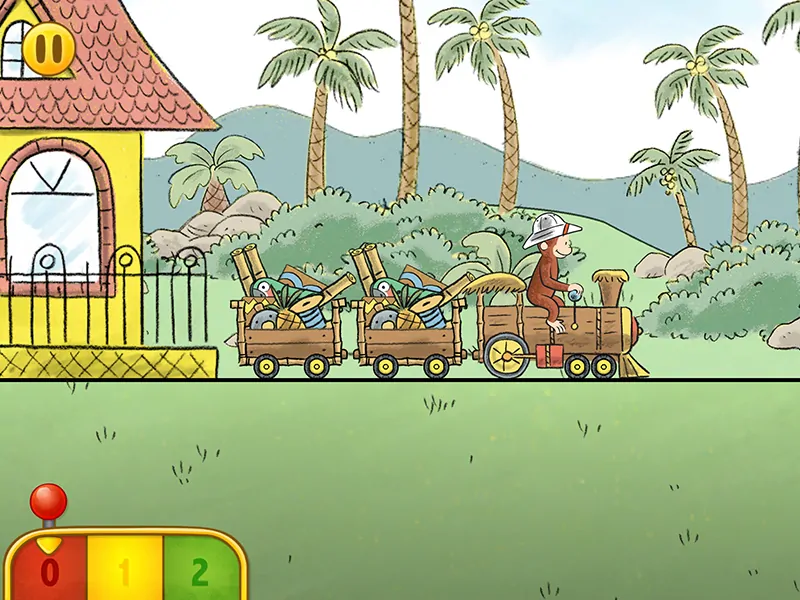 Curious George Train Adventures