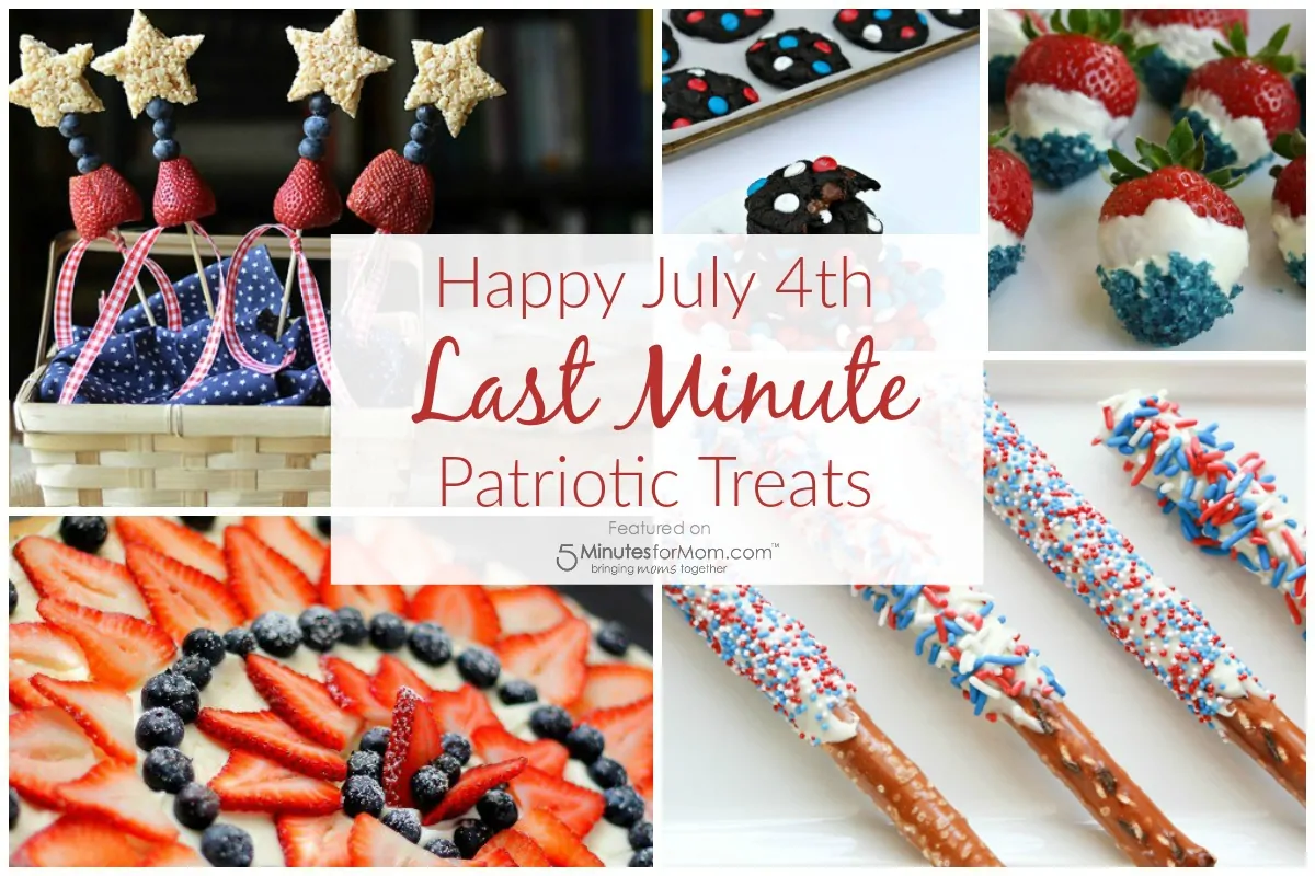 July 4th Recipes - Last Minute Treats