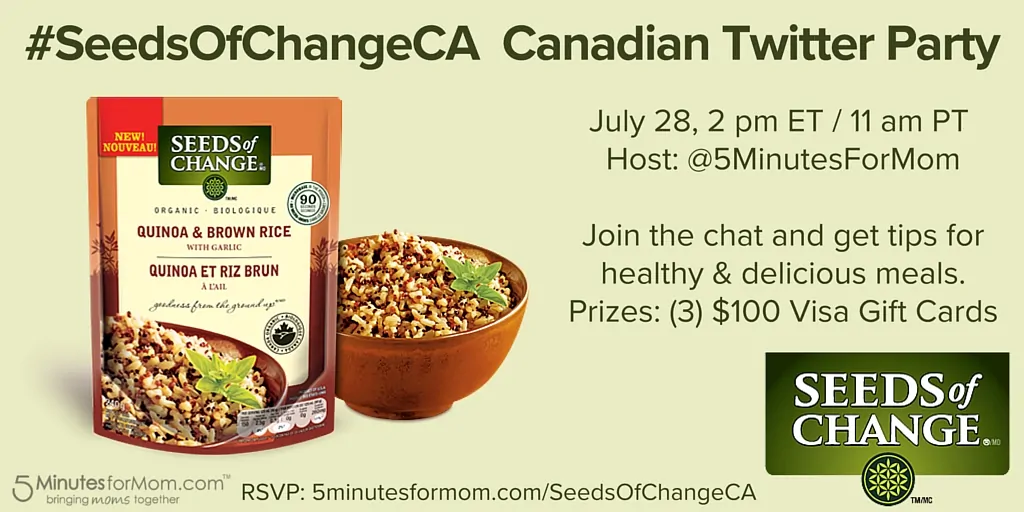 SeedsOfChangeCA Twitter Party