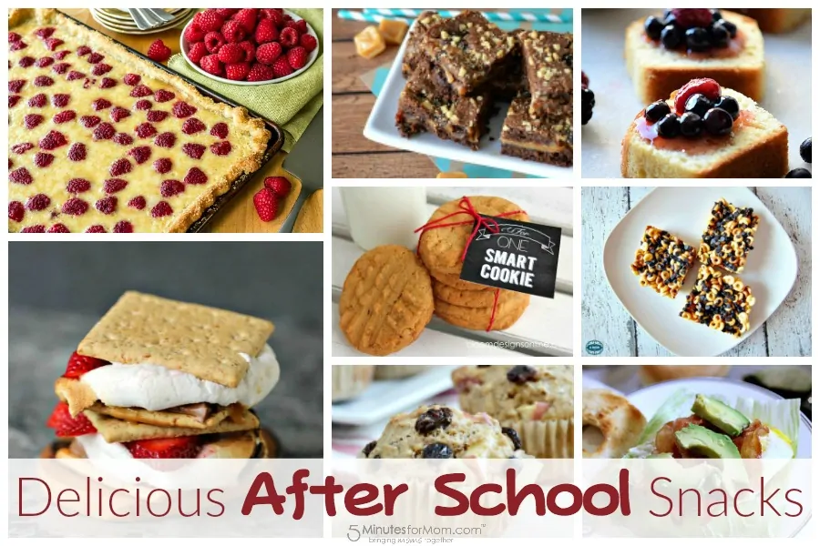 Delicious After School Snacks