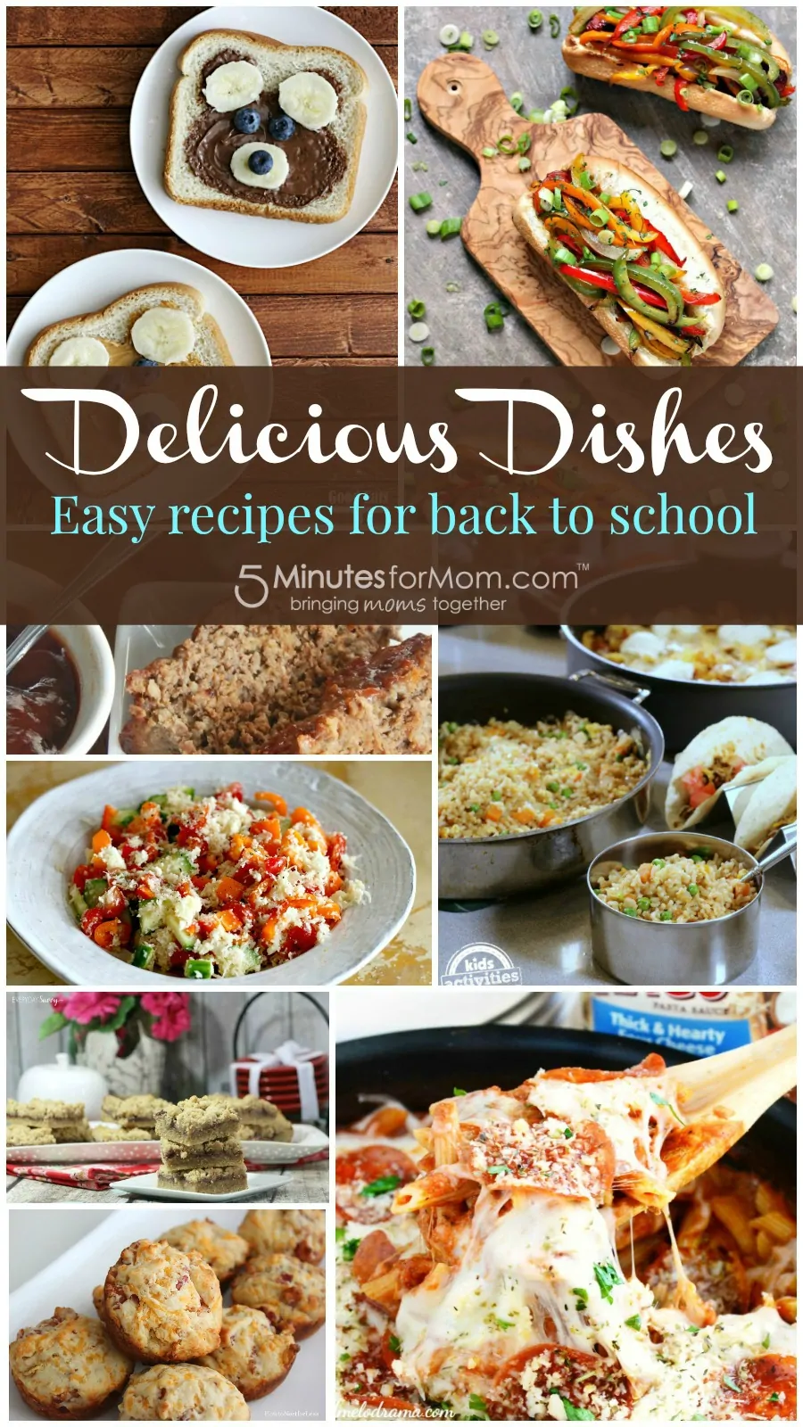 Delicious Dishes - Easy recipes for back to school