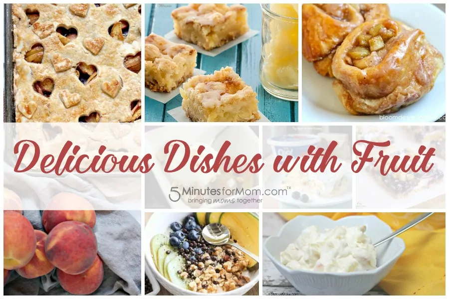 Delicious Dishes with Fruit