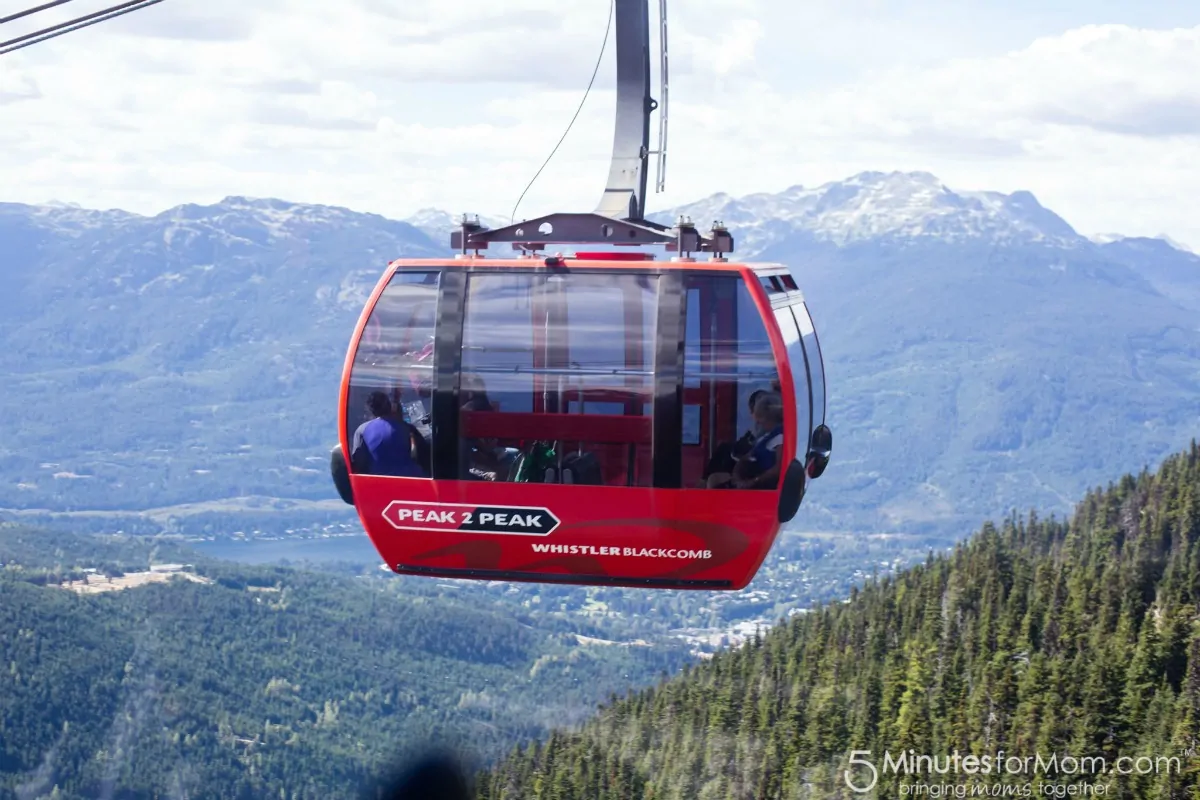 PEAK 2 PEAK Gondola in Whistler Blackcomb