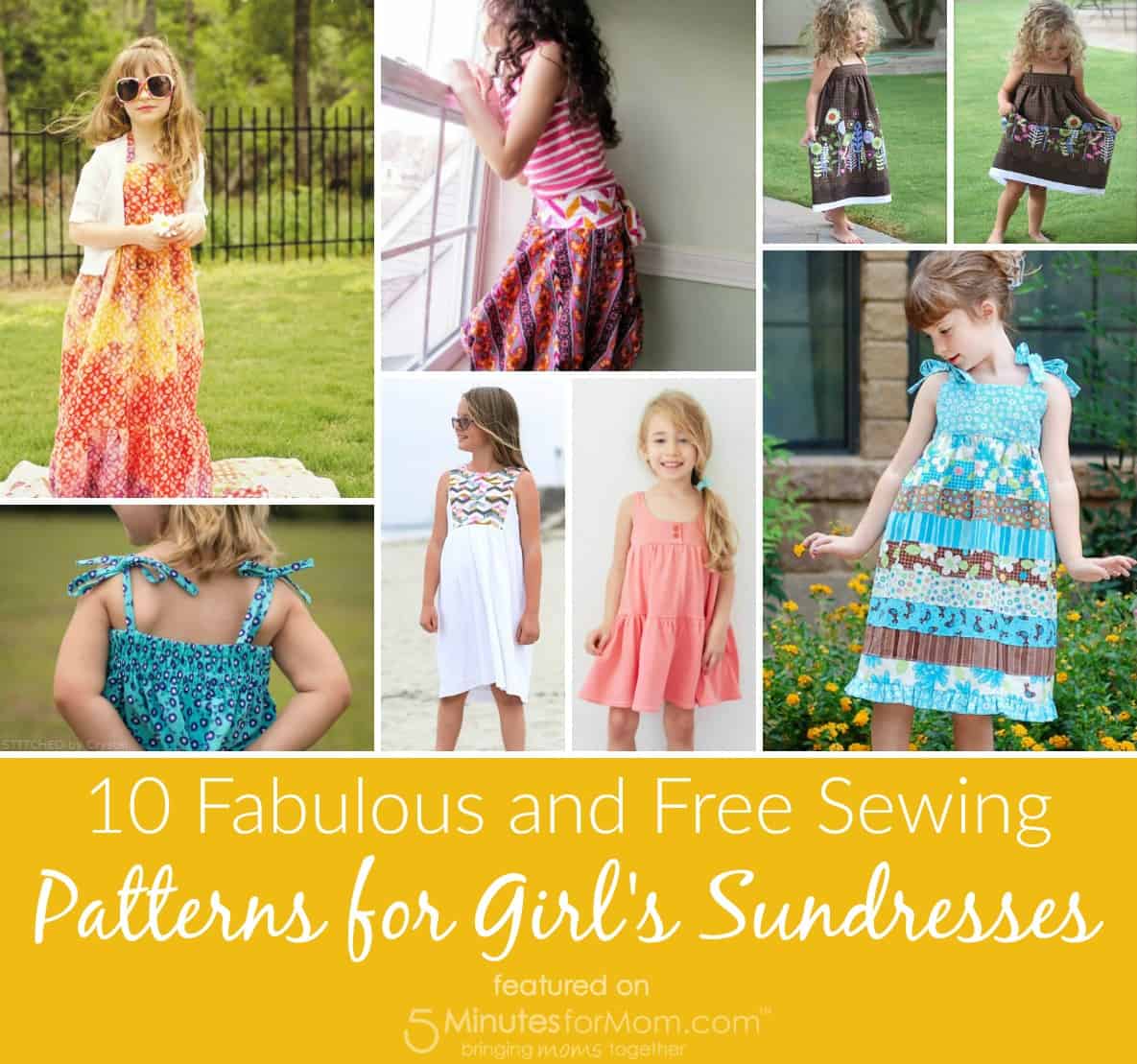 girls sundress pattern