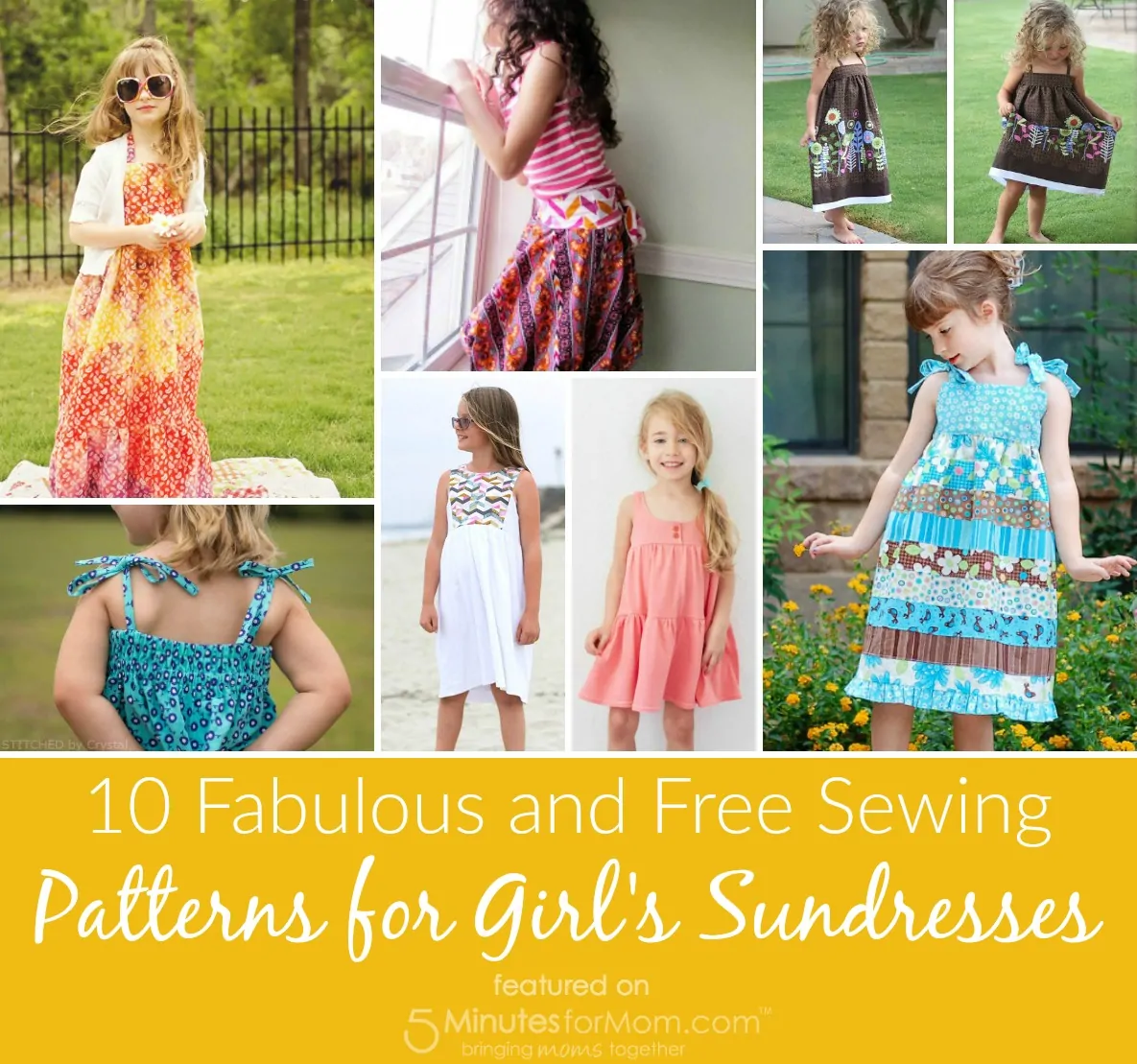 Sewing Patterns Sundresses for Girls