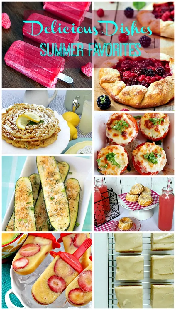 Summer Favorites on Delicious Dishes Recipe Party