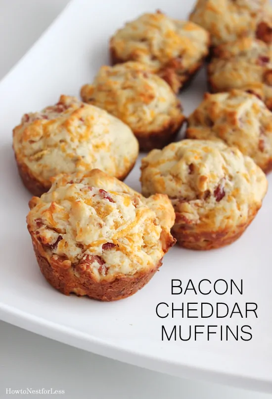 Bacon Cheddar Muffins