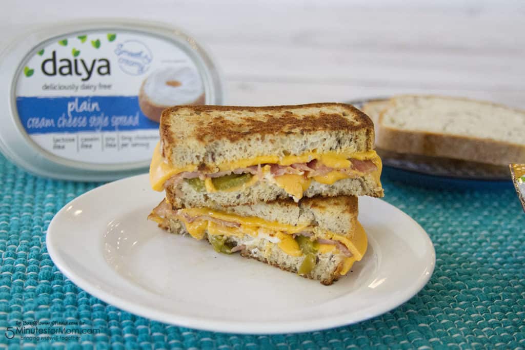 DairyFree Meltdown Grilled Cheez 5 Minutes for Mom
