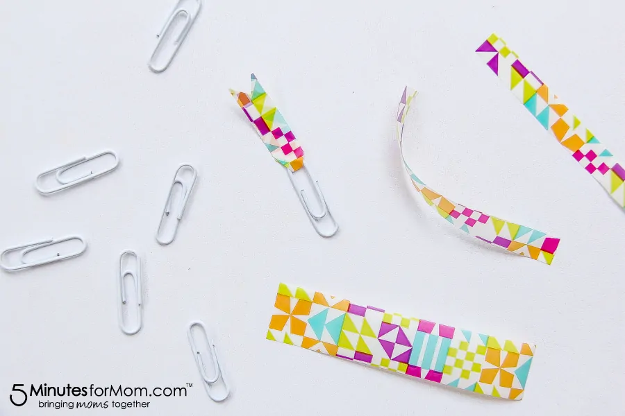 how to make flag paperclips for marking pages