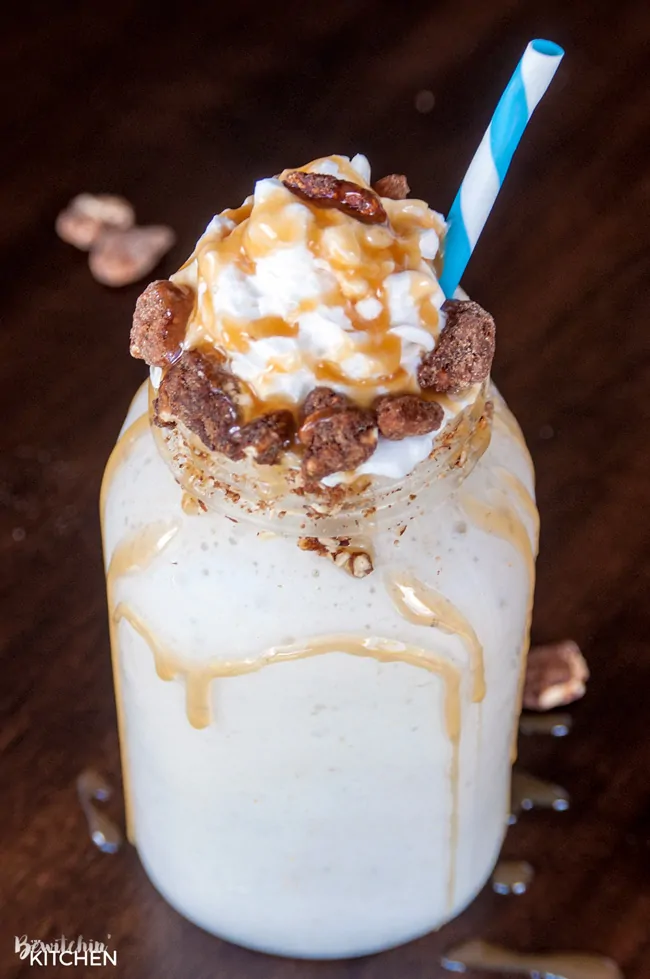 Whiskey Praline Milkshake