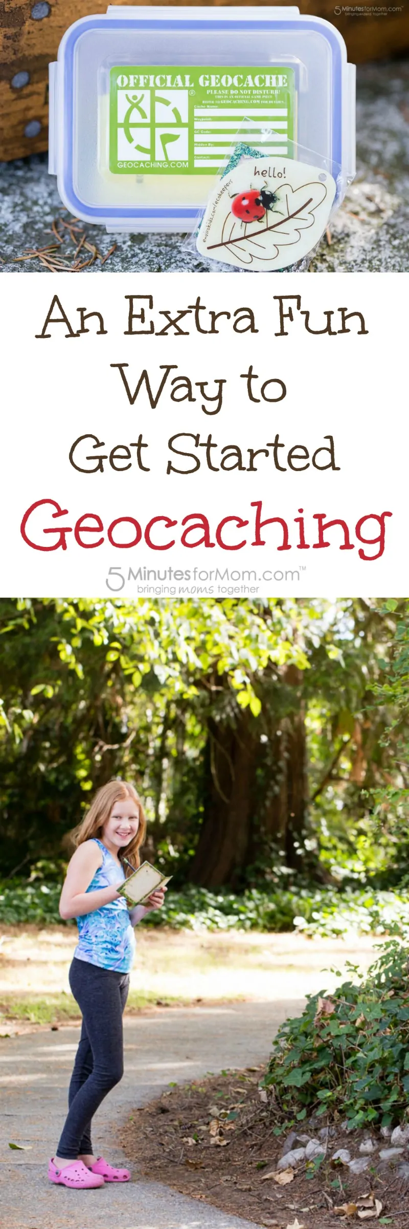 An extra fun way to get started geocaching