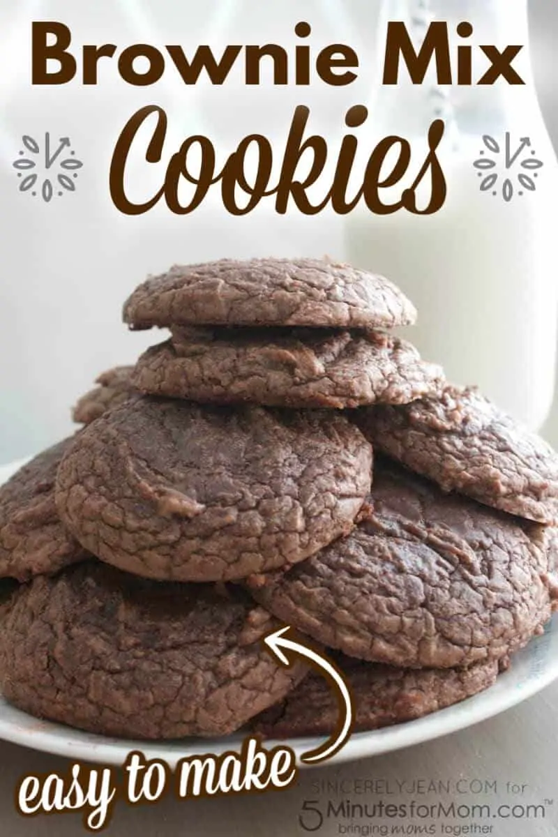 Brownie Mix Cookies - Easy Cookie Recipe