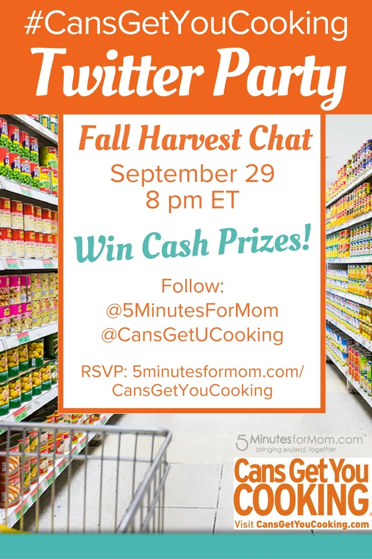 CansGetYouCooking Fall Harvest Twitter Party