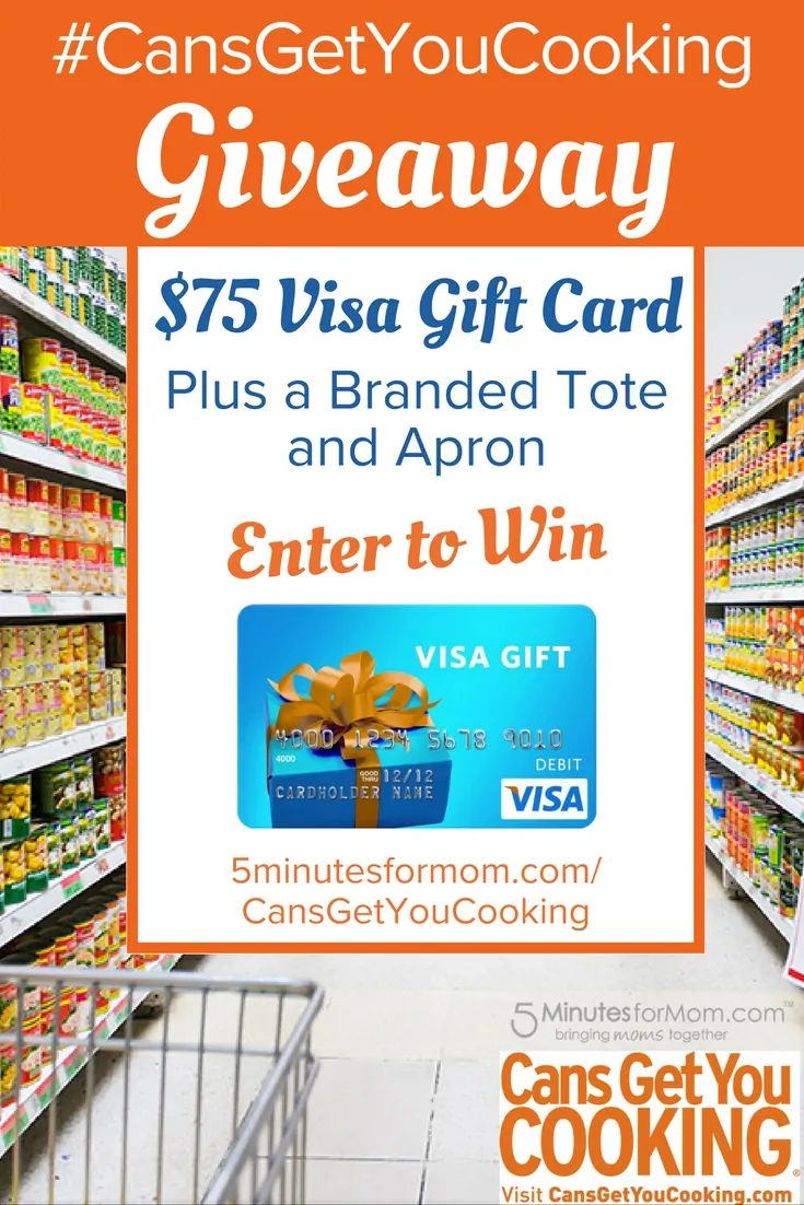 Cans Get You Cooking Giveaway - Enter to win