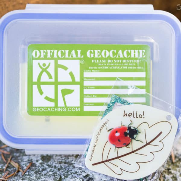 Free Kids Activity – Geocaching Treasure Hunt by @EnviroKidz #Ecokeepers