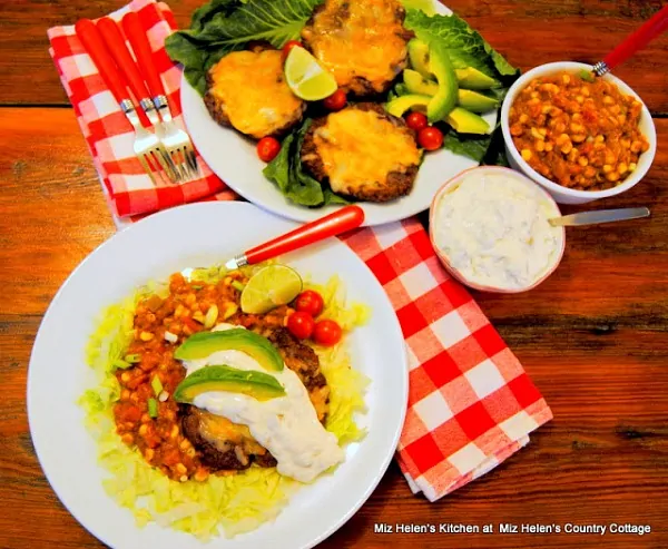 Green Chili Chopped Steak from Miz Helen's Country Cottage