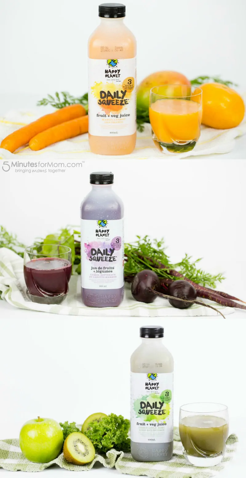 Happy Planet Daily Squeeze Juices