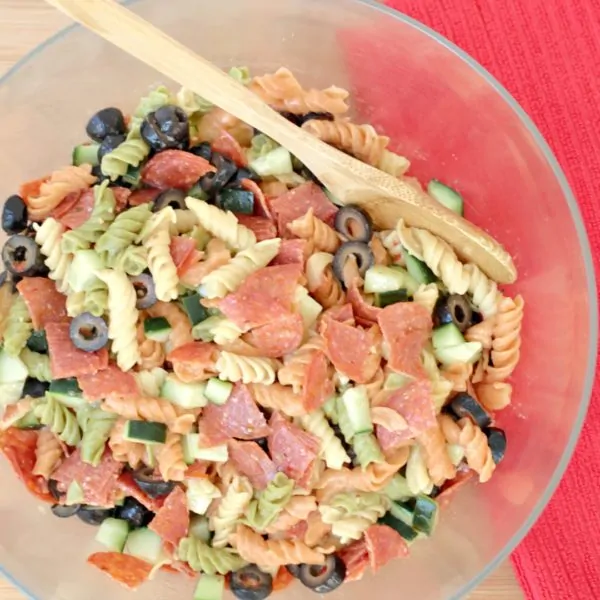 5 Ingredient Italian Pasta Salad Recipe