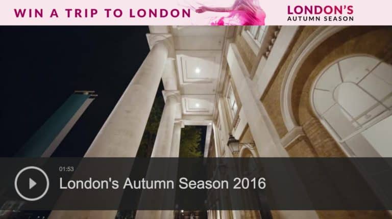 Stunning Video Takes You on a Poetic Tour of London in Autumn #LondonIsOpen