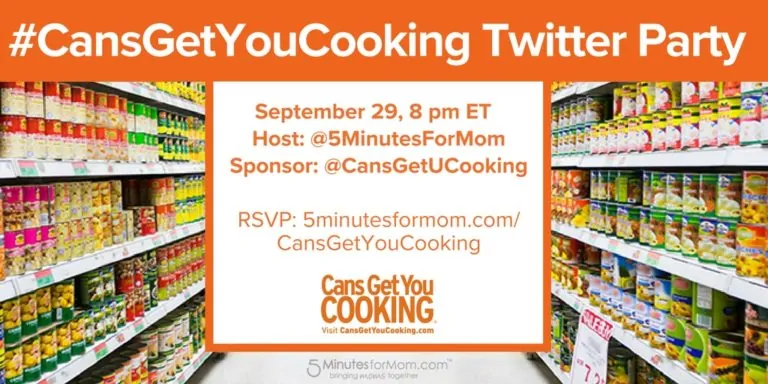 Cans Get You Cooking Twitter Party