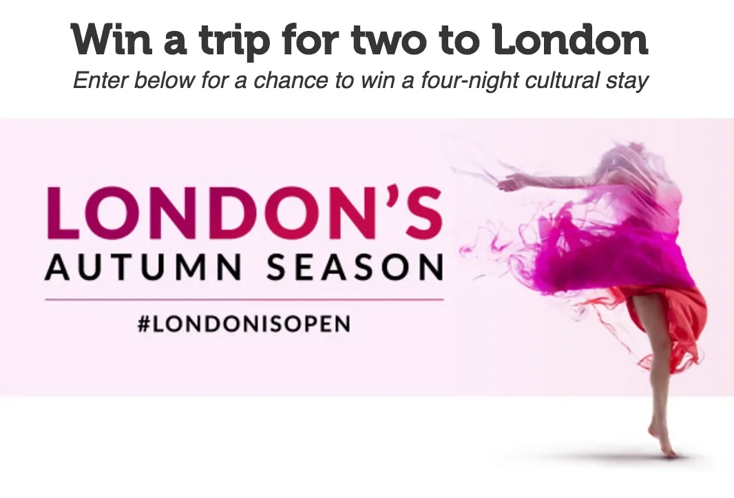 Win a trip for two to London