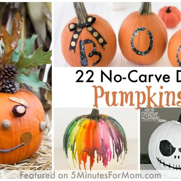 22 No-Carve Pumpkin Decorating Ideas