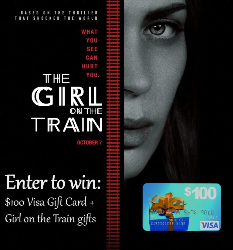 The Girl on the Train in Theaters Now! See it with a $100 Visa Card #Giveaway