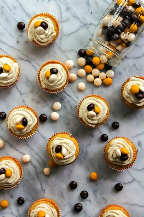 pumpkin pie spice cupcakes