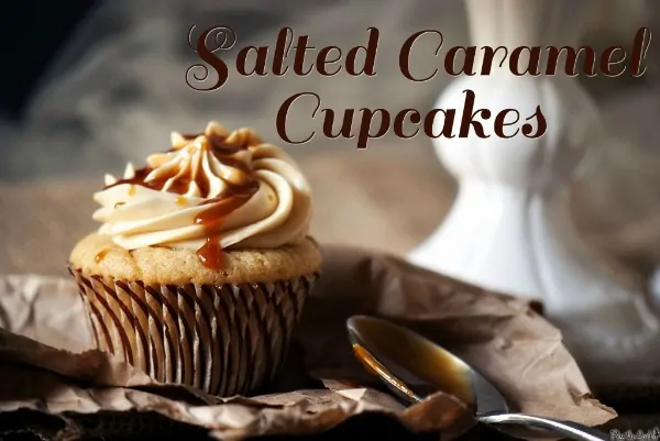 salted caramel cupcakes