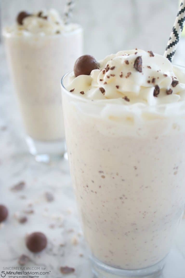 Whoppers Malted Milkshake Recipe 5 Minutes for Mom