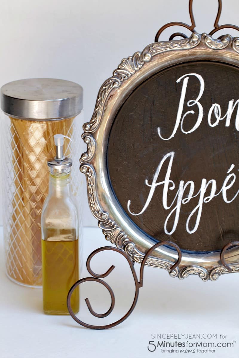 DIY Bon Appetit Kitchen Sign