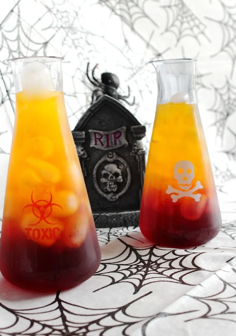 spooky halloween drink