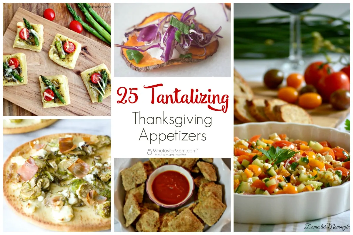 25 Tantalizing Thanksgiving Appetizers - Thanksgiving Recipes